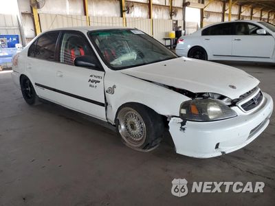 Czwarte zdjęcie samochodu z boku: 1998 HONDA CIVIC DX VIN:2HGEJ6524WH566166 - miniatura