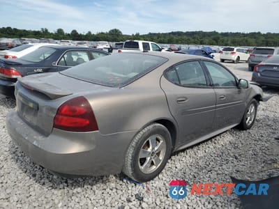 Trzecie zdjęcie samochodu z tyłu: 2006 PONTIAC GRAND PRIX VIN:2G2WP582061197813 - miniatura