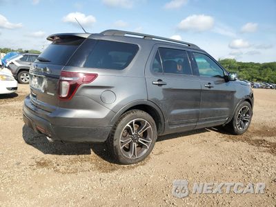 Trzecie zdjęcie samochodu z tyłu: 2015 FORD EXPLORER SPORT VIN:1FM5K8GT1FGB88022 - miniatura