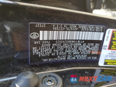 Zdjęcie 12 z 12 samochodu: 2019 TOYOTA CAMRY L VIN:4T1B11HK6KU245023 - miniatura