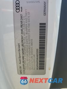 Zdjęcie 12 z 13 samochodu: 2019 AUDI RS5 VIN:WUAPWAF5XKA903200 - miniatura