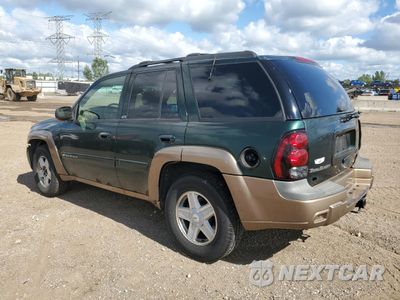 Drugie zdjęcie samochodu z przodu: 2002 CHEVROLET TRAILBLAZER VIN:1GNDT13S722399189 - miniatura