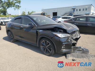 Czwarte zdjęcie samochodu z boku: 2022 INFINITI QX55 LUXE VIN:3PCAJ5J38NF110598 - miniatura