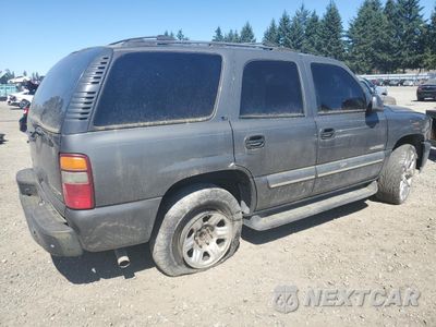 Trzecie zdjęcie samochodu z tyłu: 2002 CHEVROLET TAHOE C1500 VIN:1GNEC13Z32R309321 - miniatura