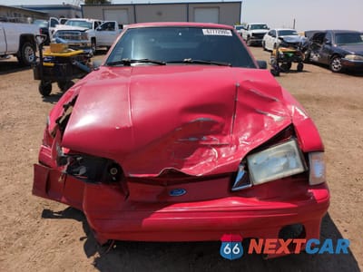 Piąte zdjęcie samochodu w środku: 1991 FORD MUSTANG GT VIN:1FACP42E9MF137567 - miniatura