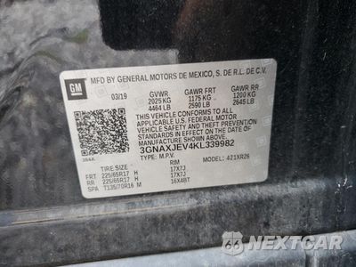 Zdjęcie 13 z 13 samochodu: 2019 CHEVROLET EQUINOX LT VIN:3GNAXJEV4KL339982 - miniatura