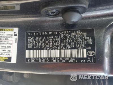 Zdjęcie 12 z 12 samochodu: 2009 TOYOTA MATRIX VIN:2T1KU40E29C084812 - miniatura