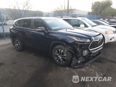 Czwarte zdjęcie samochodu z boku: 2023 TOYOTA HIGHLANDER L VIN:5TDKDRAH4PS008650 - miniatura