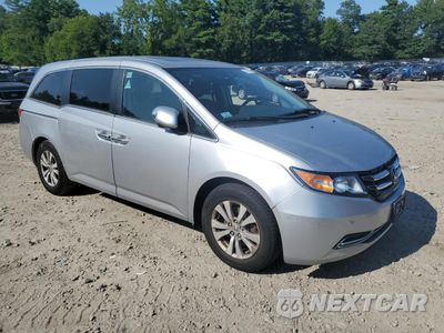 Czwarte zdjęcie samochodu z boku: 2015 HONDA ODYSSEY EXL VIN:5FNRL5H69FB114982 - miniatura