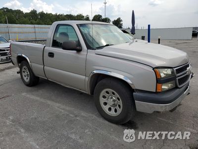 Czwarte zdjęcie samochodu z boku: 2007 CHEVROLET SILVERADO C1500 CLASSIC VIN:1GCEC14X87Z137316 - miniatura