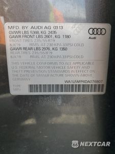 Zdjęcie 12 z 14 samochodu: 2013 AUDI Q5 PREMIUM PLUS VIN:WA1LFAFP6DA076807 - miniatura