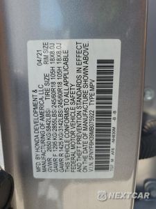 Zdjęcie 13 z 14 samochodu: 2021 HONDA PILOT EX VIN:5FNYF6H39MB075922 - miniatura