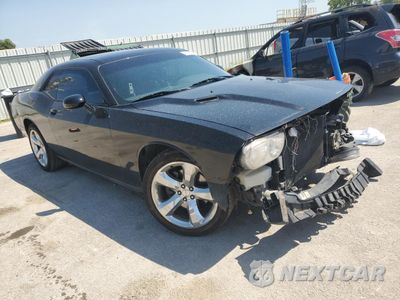 Czwarte zdjęcie samochodu z boku: 2014 DODGE CHALLENGER SXT VIN:2C3CDYAG1EH123700 - miniatura