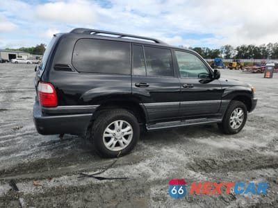 Trzecie zdjęcie samochodu z tyłu: 2004 LEXUS LX 470 VIN:JTJHT00WX43541878 - miniatura