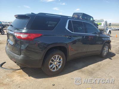 Trzecie zdjęcie samochodu z tyłu: 2019 CHEVROLET TRAVERSE LT VIN:1GNERGKW5KJ171367 - miniatura