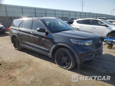 Czwarte zdjęcie samochodu z boku: 2021 FORD EXPLORER POLICE INTERCEPTOR VIN:1FM5K8AB2MGC45258 - miniatura