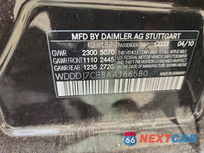 Zdjęcie 12 z 14 samochodu: 2010 MERCEDES-BENZ CLS 550 VIN:WDDDJ7CB8AA166580 - miniatura