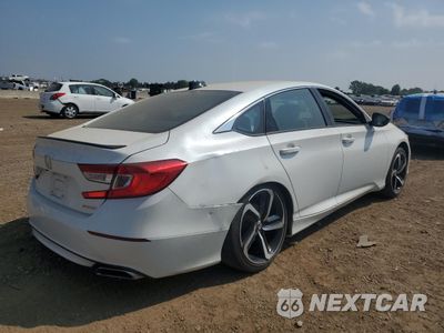 Trzecie zdjęcie samochodu z tyłu: 2022 HONDA ACCORD SPORT VIN:1HGCV1F30NA086239 - miniatura