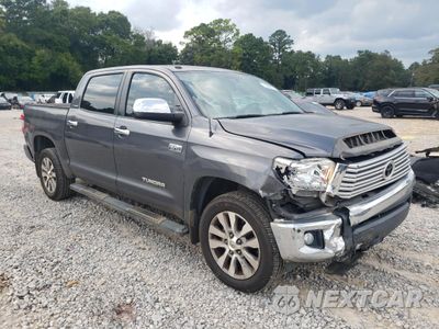 Czwarte zdjęcie samochodu z boku: 2016 TOYOTA TUNDRA CREWMAX LIMITED VIN:5TFHW5F10GX566336 - miniatura