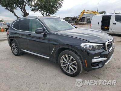 Czwarte zdjęcie samochodu z boku: 2019 BMW X3 XDRIVE30I VIN:5UXTR9C58KLD92498 - miniatura