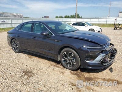 Czwarte zdjęcie samochodu z boku: 2024 HYUNDAI SONATA SEL VIN:KMHL64JA9RA421390 - miniatura