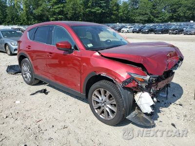 Czwarte zdjęcie samochodu z boku: 2019 MAZDA CX-5 GRAND TOURING VIN:JM3KFBDM6K0681162 - miniatura