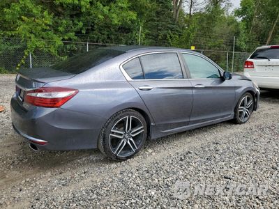 Trzecie zdjęcie samochodu z tyłu: 2017 HONDA ACCORD SPORT VIN:1HGCR2F59HA289436 - miniatura
