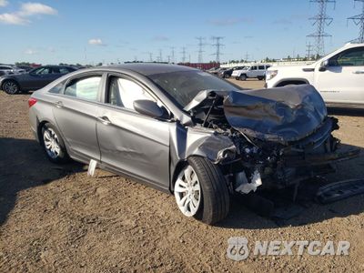 Czwarte zdjęcie samochodu z boku: 2013 HYUNDAI SONATA GLS VIN:5NPEB4AC1DH505019 - miniatura