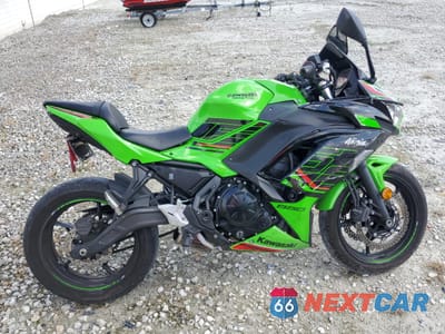 2024 KAWASAKI EX650 P ML5EXEP15RDAC6220 - główne zdjęcie licytacji z USA - miniatura