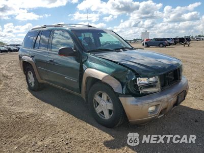 Czwarte zdjęcie samochodu z boku: 2002 CHEVROLET TRAILBLAZER VIN:1GNDT13S722399189 - miniatura