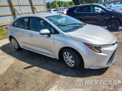 Czwarte zdjęcie samochodu z boku: 2022 TOYOTA COROLLA LE VIN:5YFEPMAE4NP310555 - miniatura