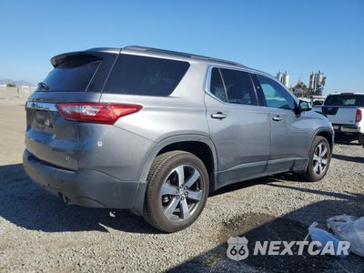 Trzecie zdjęcie samochodu z tyłu: 2019 CHEVROLET TRAVERSE LT VIN:1GNERHKWXKJ251236 - miniatura