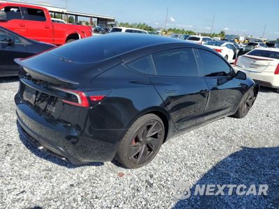 Trzecie zdjęcie samochodu z tyłu: 2024 TESLA MODEL 3 VIN:5YJ3E1ET6RF889098 - miniatura