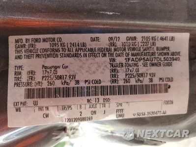 Zdjęcie 14 z 14 samochodu: 2013 FORD C-MAX SE VIN:1FADP5AU7DL503949 - miniatura
