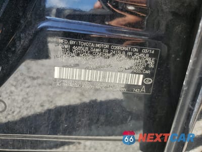 Zdjęcie 12 z 14 samochodu: 2014 LEXUS IS 250 VIN:JTHCF1D24E5012089 - miniatura
