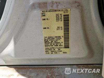 Zdjęcie 12 z 13 samochodu: 2017 NISSAN ALTIMA 2.5 VIN:1N4AL3AP9HC212033 - miniatura