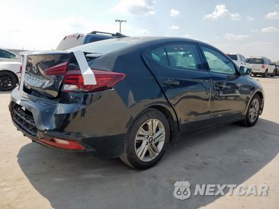 Trzecie zdjęcie samochodu z tyłu: 2020 HYUNDAI ELANTRA SEL VIN:5NPD84LF8LH573690 - miniatura