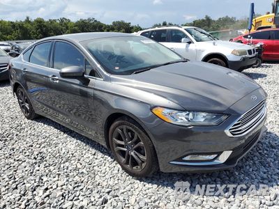 Czwarte zdjęcie samochodu z boku: 2018 FORD FUSION SE VIN:3FA6P0HD8JR279718 - miniatura