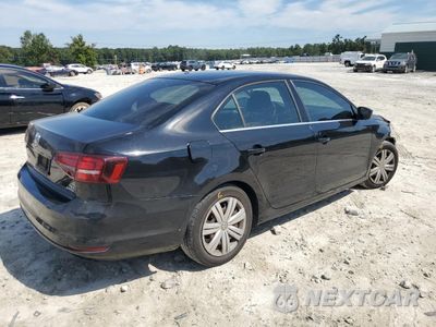 Trzecie zdjęcie samochodu z tyłu: 2017 VOLKSWAGEN JETTA S VIN:3VW2B7AJ2HM377244 - miniatura