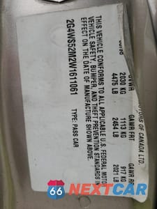 Zdjęcie 12 z 12 samochodu: 1998 BUICK CENTURY CUSTOM VIN:2G4WS52M2W1611061 - miniatura