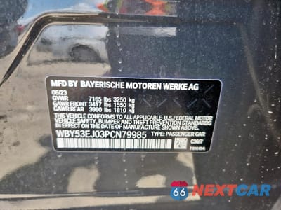 Zdjęcie 12 z 14 samochodu: 2023 BMW I7 XDRIVE60 VIN:WBY53EJ03PCN79985 - miniatura