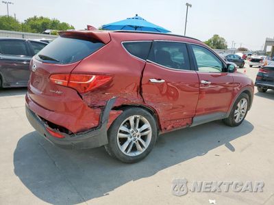 Trzecie zdjęcie samochodu z tyłu: 2014 HYUNDAI SANTA FE SPORT VIN:5XYZU3LA6EG213408 - miniatura