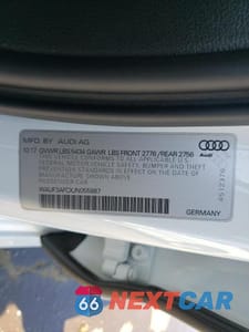 Zdjęcie 12 z 12 samochodu: 2018 AUDI A6 PREMIUM VIN:WAUF3AFCXJN055887 - miniatura