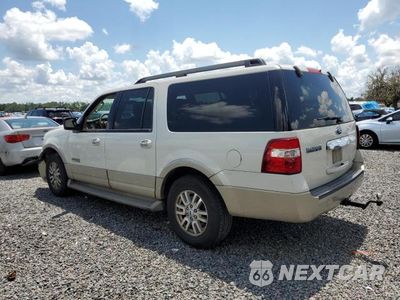 Trzecie zdjęcie samochodu z tyłu: 2008 FORD EXPEDITION EL EDDIE BAUER VIN:1FMFK18558LA58752 - miniatura