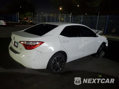Trzecie zdjęcie samochodu z tyłu: 2014 TOYOTA COROLLA L VIN:5YFBURHE2EP115147 - miniatura