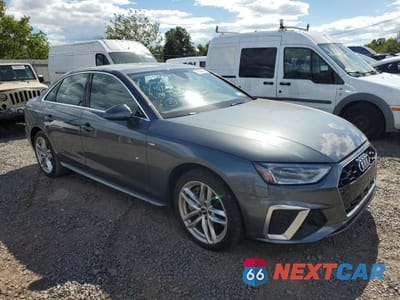Czwarte zdjęcie samochodu z boku: 2020 AUDI A4 PREMIUM VIN:WAUDNAF45LN014340 - miniatura