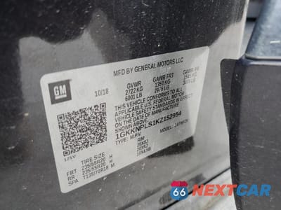 Zdjęcie 13 z 13 samochodu: 2019 GMC ACADIA DENALI VIN:1GKKNPLS1KZ152954 - miniatura