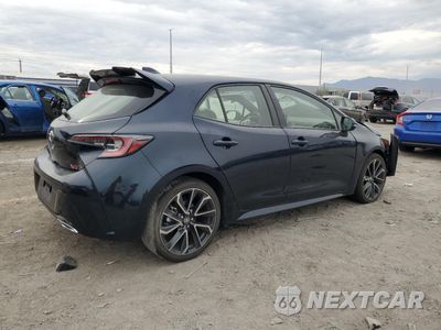 Trzecie zdjęcie samochodu z tyłu: 2019 TOYOTA COROLLA SE VIN:JTNK4RBE6K3015349 - miniatura