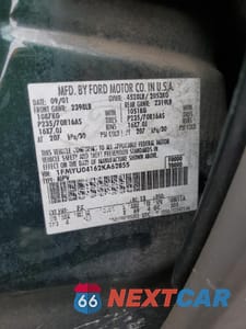 Zdjęcie 13 z 15 samochodu: 2002 FORD ESCAPE XLT VIN:1FMYU04162KA62855 - miniatura