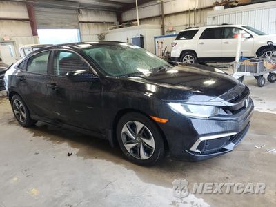 Czwarte zdjęcie samochodu z boku: 2020 HONDA CIVIC LX VIN:2HGFC2F68LH595609 - miniatura